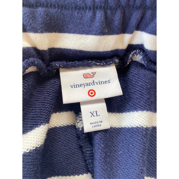NWT Vineyard Vines For Target Womens Blue Sailor Nautical Striped Pants XL NEW - Picture 9 of 13